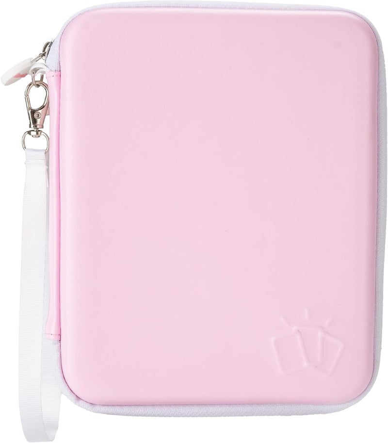 Fonwill Card Case for Yoto Cards,80-Pockets binder with Zipper,Portable Card Holder Book for Holding Mini Audiobook Cards,Suitable for Boys and Girls(Pink) - Image 1